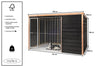 Voldux Hondenkennel | Rex | Geïmpregneerd hout (onderhoudsvrij)