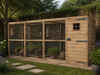 Premium Onderhoudsvrije Voliere Jesse 448x179x183 | Glorenza