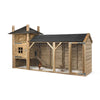 Onderhoudsvrije Houten Kippenhok Joost 4 Kippen 340 × 110 × 190 | Glorenza