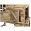 Voldux Kippenhok| Jasper| Dakleer | Geïmpregneerd hout